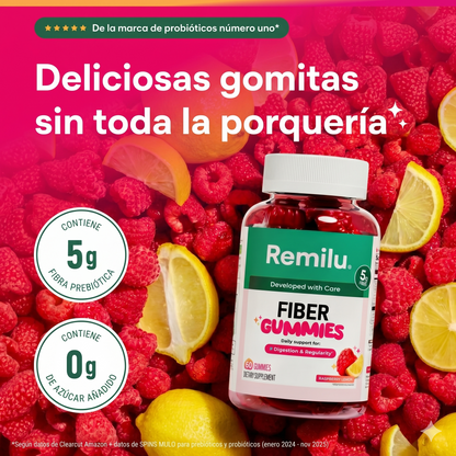 Remilu Fibra Gummies Digestivas
